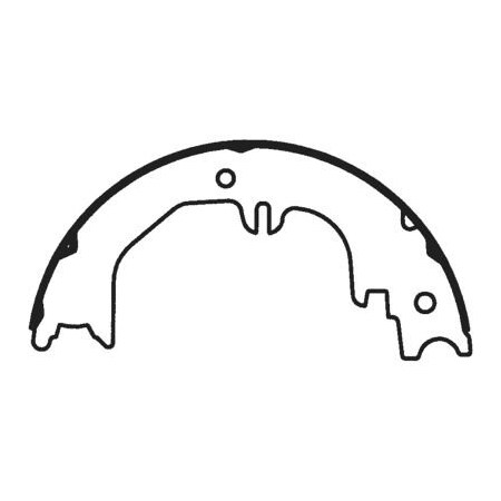 Centric Centric Premium Parking Brake Shoes, Centric Parts 111.08440 111.0844